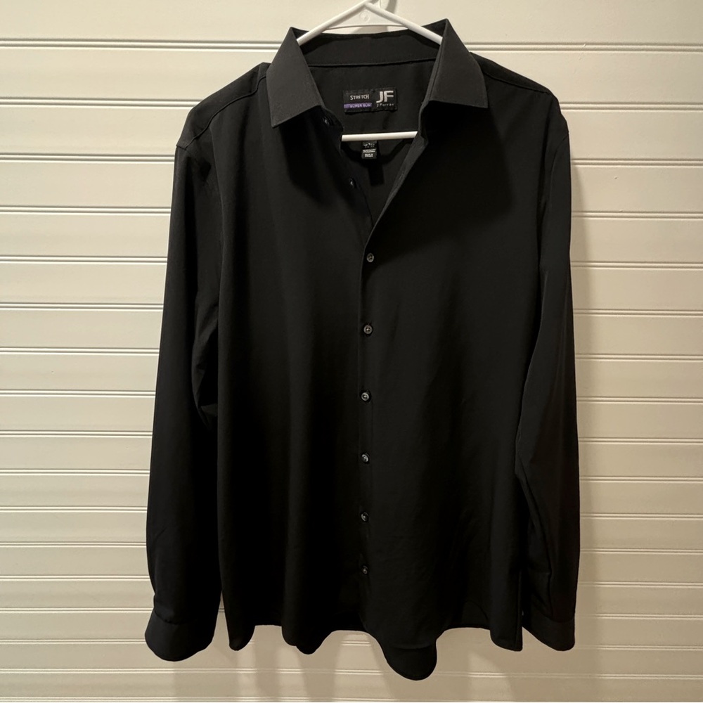 Black Performance Dress Shirt
